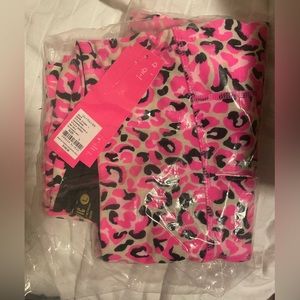 NWT Lilly Pulitzer Weekender High-Rise Leggings in Pink Topaz My Favorit…